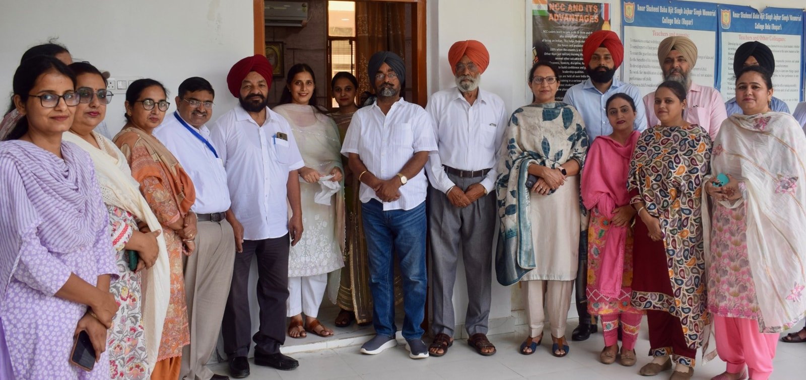 Inauguration of the new administrative office of Bela College